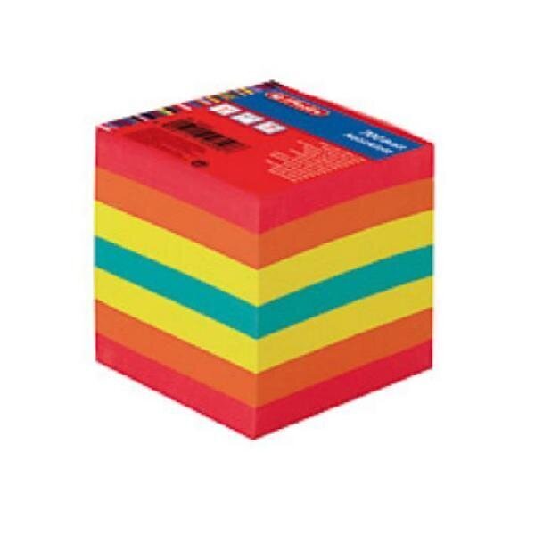 Piezīmju līmlapiņu kubs 9x9x9mm, 700 krāsainas lapiņas цена и информация | Burtnīcas un papīra preces | 220.lv
