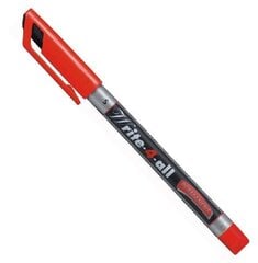 Перманентный маркер Stabilo Write-4-all S, 0,4 мм, красный цена и информация | Письменные принадлежности | 220.lv