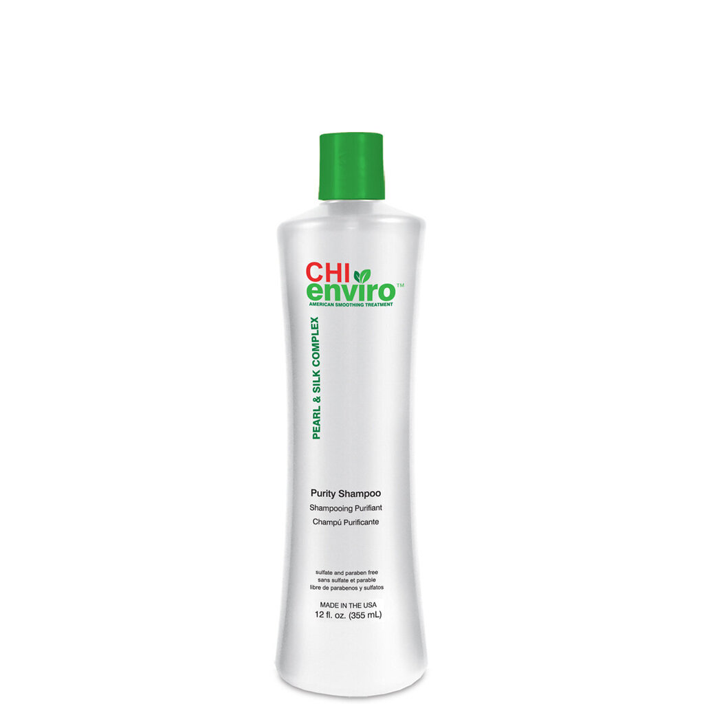 Nogludinošs šampūns CHI Enviro American Smoothing Treatment Purity, 355 ml cena un informācija | Šampūni | 220.lv