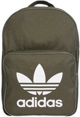 Adidas Originals mugursoma BP Clas Trefoil Haki cena un informācija | Sporta somas un mugursomas | 220.lv