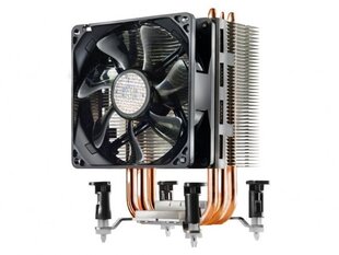 Cooler Master Hyper TX3 Evo Universal cooler, 3 x Ø6mm heat-pipes, Intel 775/115x/ and AMD AM x/FM x, 92mm PWM fan Cooler cena un informācija | Datora ventilatori | 220.lv