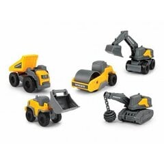 Комплект строительных машинок Simba Dickie Toys Construction Volvo Micro Workers 5 шт. цена и информация | Игрушки для мальчиков | 220.lv