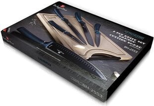 Berlinger Haus Metallic Line набор ножей Aquamarine Edition, 6 частей цена и информация | Ножи и аксессуары для них | 220.lv