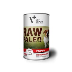 Консервы Raw Paleo для щенков с говядиной, беззерновые 400г цена и информация | Консервы для собак | 220.lv