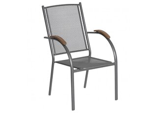 Krēsls Patio Amber, pelēks cena un informācija | Dārza krēsli | 220.lv