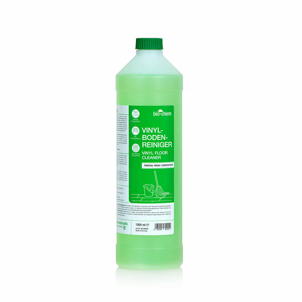 Bio-Chem Tīrīšanas līdzeklis PVC un vinila grīdas segumiem, 1000 ml cena un informācija | Tīrīšanas līdzekļi | 220.lv