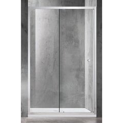 Dušas durvis O6121 120x90 caurspīdīgas cena un informācija | Dušas durvis, dušas sienas | 220.lv