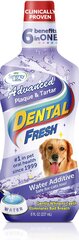 Zobu higiēnas šķidrums suņiem Dental Fresh Dog Plaque&Tartar, 237 ml cena un informācija | Kopšanas līdzekļi dzīvniekiem | 220.lv
