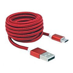 Sbox USB-10315R, USB-MicroUSB, 1,5 m cena un informācija | Savienotājkabeļi | 220.lv