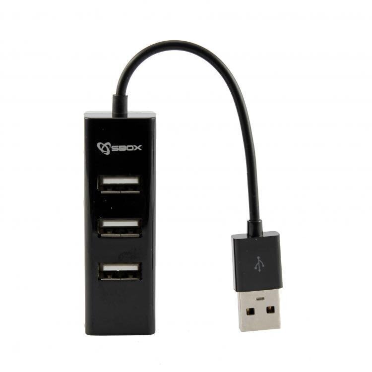 Koncentrators Sbox H-204, 4 x USB цена и информация | Adapteri un USB centrmezgli | 220.lv