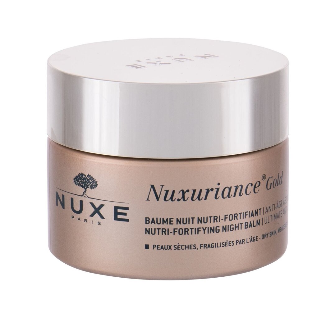 Atjaunojošs sejas balzams Nuxe Nuxuriance Gold Nutri Fortifying 50 ml cena un informācija | Sejas krēmi | 220.lv