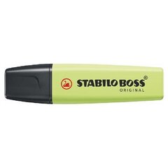 STABILO teksta marķieris BOSS ORIGINAL, pasteļa laima-zaļais (133) цена и информация | Письменные принадлежности | 220.lv