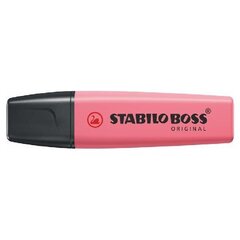 STABILO teksta marķieris BOSS ORIGINAL, pastelis rozā (150) цена и информация | Письменные принадлежности | 220.lv