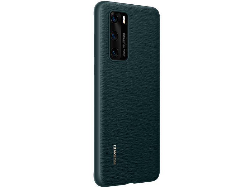 Huawei PU Case, paredzēts Huawei P40, zaļš цена и информация | Telefonu vāciņi, maciņi | 220.lv