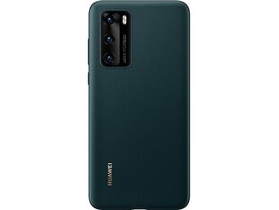 Huawei PU Case для Huawei P40, зеленый цена и информация | Чехлы для телефонов | 220.lv