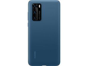 Huawei Silicone Case, paredzēts Huawei P40, zils цена и информация | Чехлы для телефонов | 220.lv