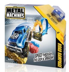 Trase ar mašīnu Metal Machines Playset-S1 Road Rampage, 6701 cena un informācija | Zuru Rotaļlietas, bērnu preces | 220.lv