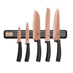 BerlingerHaus Metalic Line набор ножей Rose Gold Edition, 6 частей цена и информация | Ножи и аксессуары для них | 220.lv