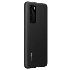 Huawei PU Case, paredzēts Huawei P40, melns cena un informācija | Telefonu vāciņi, maciņi | 220.lv