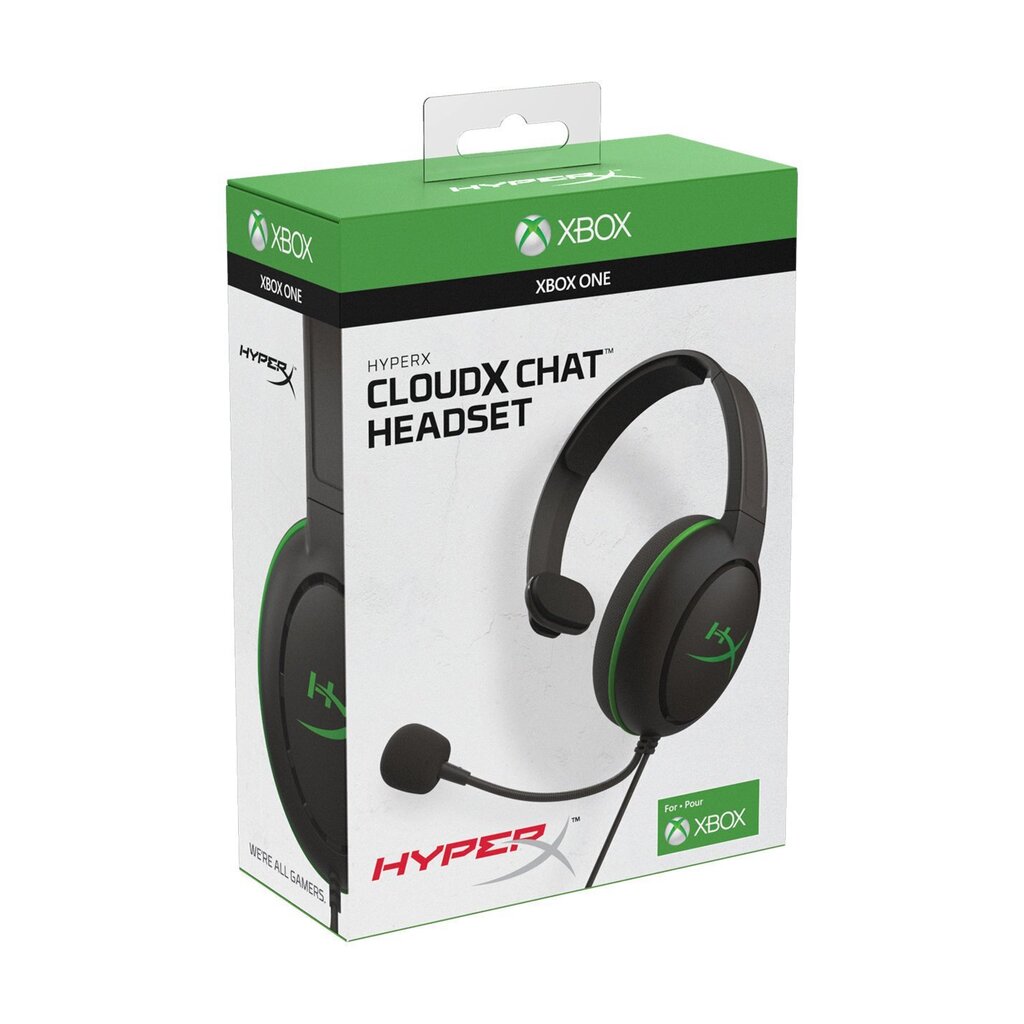 HyperX CloudX Chat Chat HX-HSCCHX-BK/WW cena un informācija | Austiņas | 220.lv