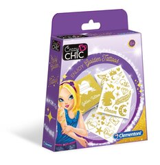 Набор татуировок Clementoni Crazy Chic Golden Tatoos, 18581 цена и информация | Игрушки для девочек | 220.lv