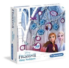 Творческий набор ожерелий Clementoni Блестящие ожерелья Frozen II, 18565 цена и информация | Развивающие игрушки | 220.lv