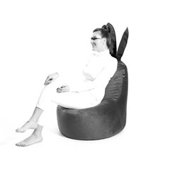 Кресло-мешок Qubo™ Mommy Rabbit, гобелен, желтое цена и информация | Кресла-мешки и пуфы | 220.lv