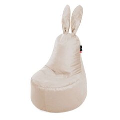 Sēžammaiss Qubo™ Mommy Rabbit, samts, smilšu krāsā cena un informācija | Sēžammaisi, pufi | 220.lv