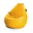 Кресло-мешок Qubo™ Comfort 90, гобелен, желтое