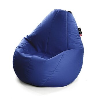 Кресло-мешок Qubo™ Comfort 90, гобелен, темно синее цена и информация | Кресла-мешки и пуфы | 220.lv