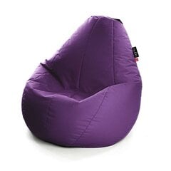 Sēžammaiss Qubo™ Comfort 90, gobelēns, violets cena un informācija | Sēžammaisi, pufi | 220.lv