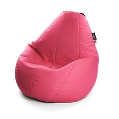 Кресло-мешок Qubo™ Comfort 90, гобелен, розовое цена и информация | Кресла-мешки и пуфы | 220.lv