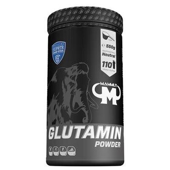 Uztura bagātinātajs Mammut Nutrition Glutamin Powder 550 g. cena un informācija | Glutamīni | 220.lv