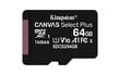 Kingston microSDXC 64GB (+SD adapteris) цена и информация | Atmiņas kartes mobilajiem telefoniem | 220.lv