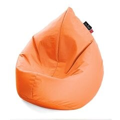 Кресло-мешок Qubo™ Drizzle Drop, гобелен, оранжевое цена и информация | Детские диваны, кресла | 220.lv