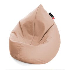 Кресло-мешок Qubo™ Drizzle Drop, гобелен, кремовое цена и информация | Детские диваны, кресла | 220.lv