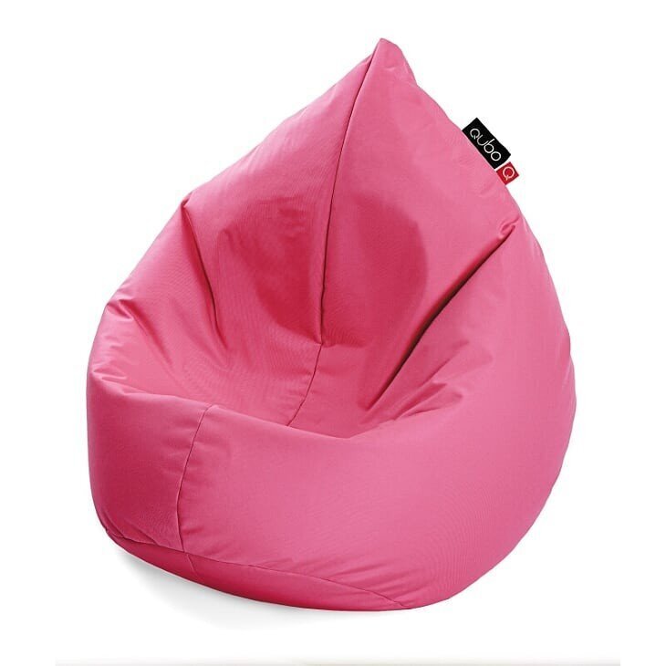 Bērnu sēžammaiss Qubo™ Drizzle Drop Raspberry Pop Fit, rozā cena un informācija | Sēžammaisi, klubkrēsli, pufi bērniem | 220.lv