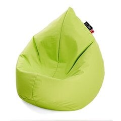 Кресло-мешок Qubo™ Drizzle Drop, гобелен, светло зеленое цена и информация | Детские диваны, кресла | 220.lv