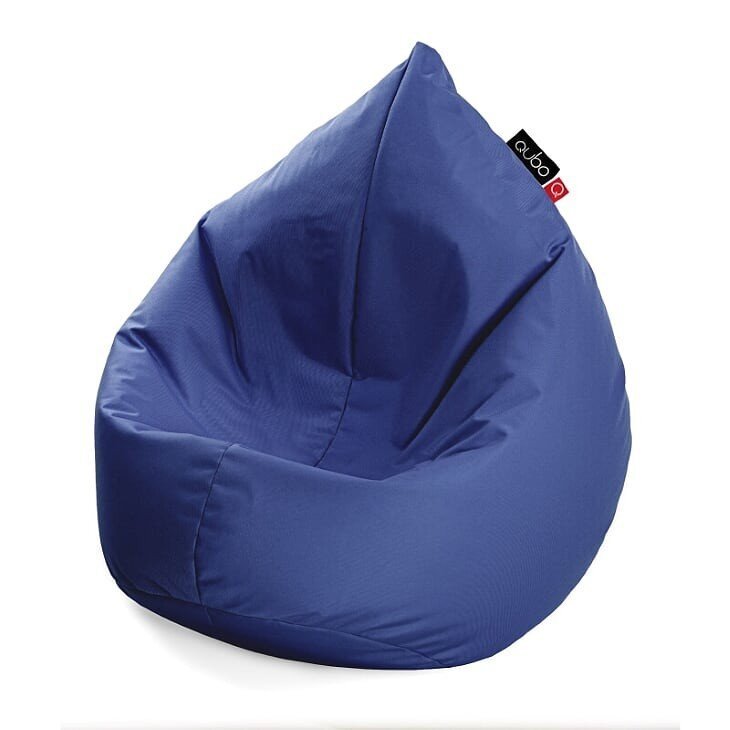 Bērnu sēžammaiss Qubo™ Drizzle Drop Blueberry Pop Fit, tumši zils цена и информация | Sēžammaisi, klubkrēsli, pufi bērniem | 220.lv