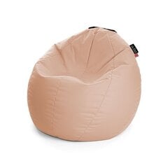 Кресло-мешок Qubo™ Comfort 80, гобелен, кремовое цена и информация | Кресла-мешки и пуфы | 220.lv