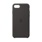 Apple Silicone Case, paredzēts iPhone SE2, melns cena un informācija | Telefonu vāciņi, maciņi | 220.lv