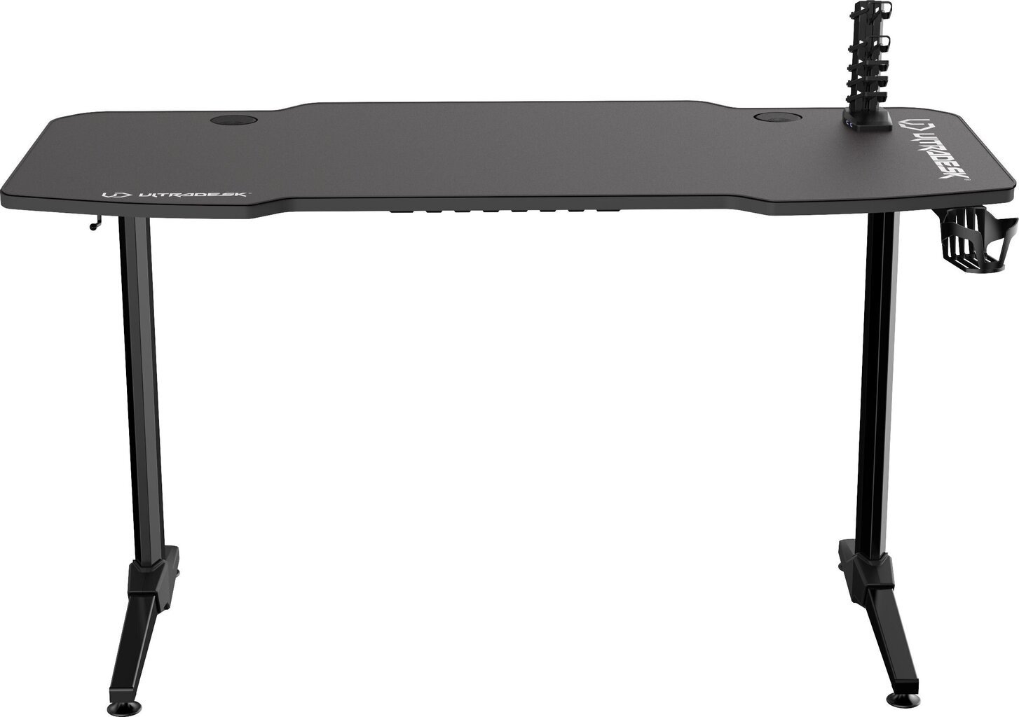 Spēļu galds Ultradesk Frag Black, melns цена и информация | Datorgaldi, rakstāmgaldi, biroja galdi | 220.lv