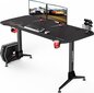 Spēļu galds Ultradesk Grand Black, melns/dažādu krāsu цена и информация | Datorgaldi, rakstāmgaldi, biroja galdi | 220.lv