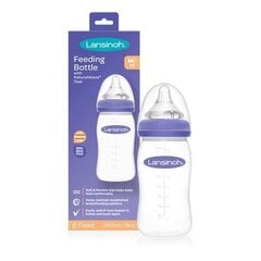 Barošanas pudelīte NaturalWave® Teat ar knupīti​ GB, 240 ml цена и информация | Бутылочки и аксессуары | 220.lv