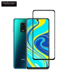 MyScreen Lite Edge 0.33mm 9H Premium Flexible Japan Stikls Xiaomi Redmi Note 9 / Redmi 10X Pilna izmēra ar melnu Rāmi цена и информация | Защитные пленки для телефонов | 220.lv