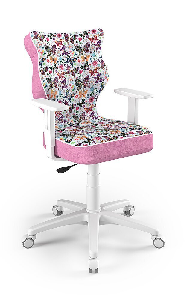 Ergonomisks bērnu krēsls Entelo Good Chair Duo ST31, rozā/krāsains cena un informācija | Biroja krēsli | 220.lv