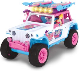 Simba Dickie Toys PinkDrivez Flamingo Jeep, 22 cm, cena un informācija | Rotaļlietas meitenēm | 220.lv