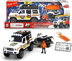 Зимняя спасательная автомодель Mercedez Benz AMG 500 4x4² Simba Dickie Toys Playlife цена и информация | Игрушки для мальчиков | 220.lv