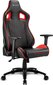 Spēļu krēsls Sharkoon Elbrus 2, melns/sarkans cena un informācija | Biroja krēsli | 220.lv