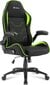Spēļu krēsls Sharkoon Elbruss 1, melns/zaļš cena un informācija | Biroja krēsli | 220.lv